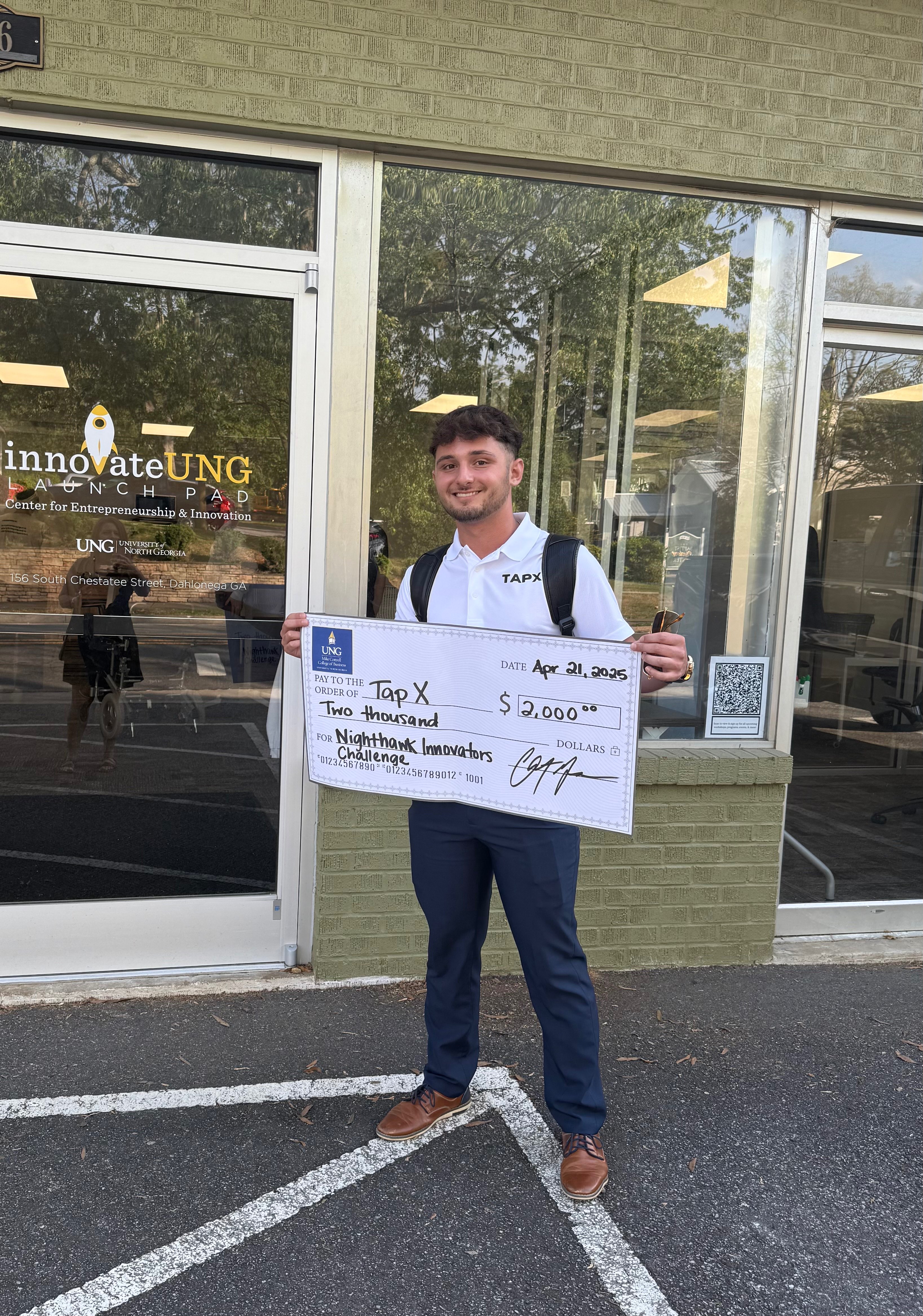 TapX Wins First Place in the Nighthawk Innovators Challenge